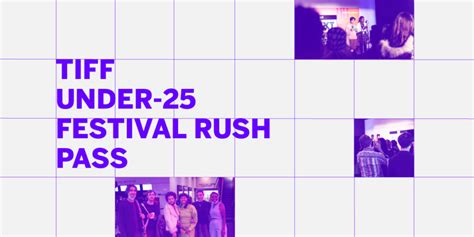 tiff reddit|tiff under 25 rush pass.